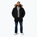 Kurtka męska Pitbull Forest Hooded Parka black 2