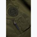 Kurtka zimowa męska Pitbull Harvest Hooded Bomber olive 11