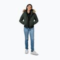 Kurtka zimowa damska Pitbull Azalea Quilted Hooded olive 2