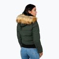 Kurtka zimowa damska Pitbull Azalea Quilted Hooded olive 3