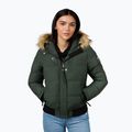 Kurtka zimowa damska Pitbull Azalea Quilted Hooded olive 4