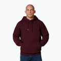 Bluza męska Pitbull Small Logo Hooded burgundy