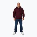 Bluza męska Pitbull Small Logo Hooded burgundy 2