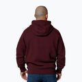 Bluza męska Pitbull Small Logo Hooded burgundy 3