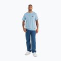 Koszulka męska Pitbull Small Logo light blue 2
