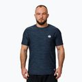 Koszulka męska Pitbull Small Logo Casual Sport navy melange