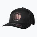 Czapka z daszkiem Pitbull Mesh Full Cap Logo Iridescent Flexfit black