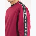 Bluza męska Pitbull Tape Nugget Crewneck Sweatshirt burgundy 4