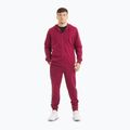 Bluza męska Pitbull Tape Nugget Hooded Zip Sweatshirt burgundy 2