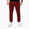 Spodnie męskie Pitbull Tape Nugget Jogging burgundy 4