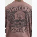 Bluza męska Pitbull Bite Me Crewneck Sweatshirt washed burgundy 5