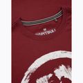 Koszulka męska Pitbull Logo Palms burgundy 6