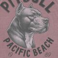 Koszulka męska Pitbull Pacyfic dusty burgundy 5