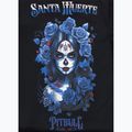 Koszulka damska Pitbull Santa Muerte Blue black 8
