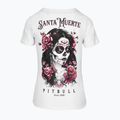 Koszulka damska Pitbull Santa Muerte Rose white 4