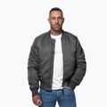 Kurtka męska Pitbull Hacket Washed Bomber graphite