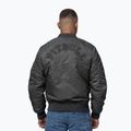 Kurtka męska Pitbull Hacket Washed Bomber graphite 3