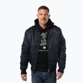 Kurtka męska Pitbull Hacket Washed Bomber dark navy
