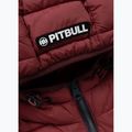 Kurtka zimowa męska Pitbull Rubio Quilted Hooded dark navy/red 8