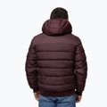 Kurtka zimowa męska Pitbull Dillon Quilted Hooded burgundy 3
