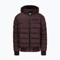 Kurtka zimowa męska Pitbull Dillon Quilted Hooded burgundy 5
