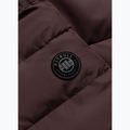 Kurtka zimowa męska Pitbull Dillon Quilted Hooded burgundy 10
