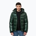 Kurtka zimowa męska Pitbull Pepperwood Ribstop Padded Hooded black/green 4