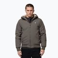 Kurtka zimowa męska Pitbull Elkwood 3 Sherpa Hooded taupe