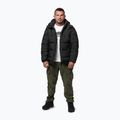 Kurtka zimowa męska Pitbull Piedmont Quilted Hooded black 2