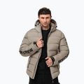 Kurtka zimowa męska Pitbull Airway 4 Padded Hooded pale sand 5