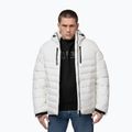 Kurtka zimowa męska Pitbull Crestline Padded Hooded off white 5