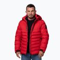 Kurtka zimowa męska Pitbull Crestline Padded Hooded red 4
