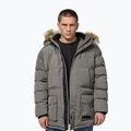 Kurtka zimowa męska Pitbull Forest Hooded Parka taupe 4