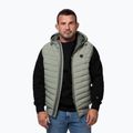 Bezrękawnik męski Pitbull Naylor Padded Hooded dusty salvia