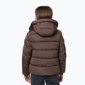 Kurtka zimowa damska Pitbull Amalia Padded Hooded dark chocolate 3