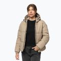 Kurtka zimowa damska Pitbull Vista Quilted Hooded dark sand 5