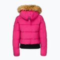 Kurtka zimowa damska Pitbull Azalea Quilted Hooded raspberry red 8