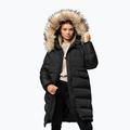 Kurtka zimowa damska Pitbull Queenston Padded Hooded black