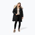 Kurtka zimowa damska Pitbull Queenston Padded Hooded black 2