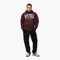Bluza męska Pitbull Norton Hooded dark burgundy 2