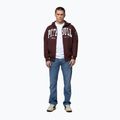 Bluza męska Pitbull Norton Hooded Zip dark burgundy 2