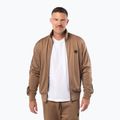 Bluza męska Pitbull Trackjacket Tape Logo Terry Group coyote brown