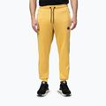 Spodnie męskie Pitbull Trackpants Tape Logo Terry Group pale yellow