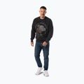 Bluza męska Pitbull Strenght & Respect Crewneck washed dark graphite 4