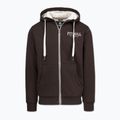 Bluza męska Pitbull Ruffin Detroit Hooded Zip dark chocolate 5