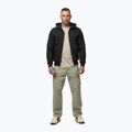Bluza męska Pitbull Ruffin Detroit Hooded Zip black/black 2