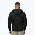 Bluza męska Pitbull Ruffin Detroit Hooded Zip black/black 3
