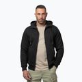Bluza męska Pitbull Ruffin Detroit Hooded Zip black/black 4