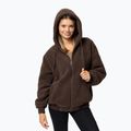 Bluza damska Pitbull Daisy Hooded Zip dark chocolate 4