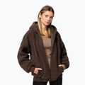 Bluza damska Pitbull Daisy Hooded Zip dark chocolate 5